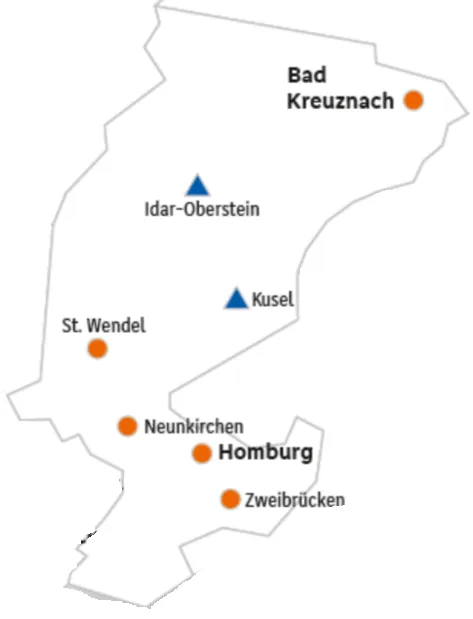 Deine Ausbildung in Homburg, St. Wendel, Neunkirchen oder Bad Kreuznach
