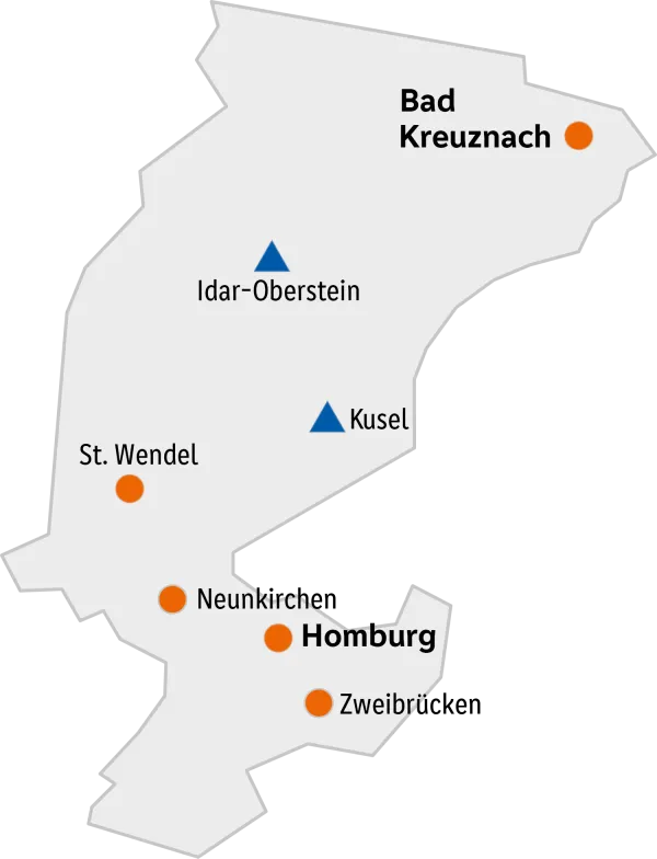 Deine Ausbildung in Homburg, St. Wendel, Neunkirchen oder Bad Kreuznach
