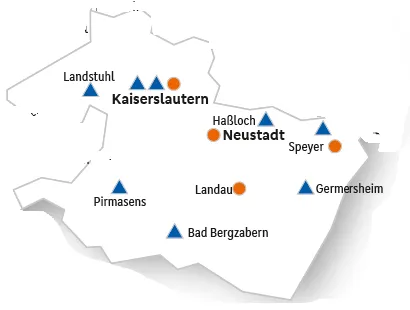 Deine Ausbildung in Kaiserslautern, Neustadt, Landau oder Speyer